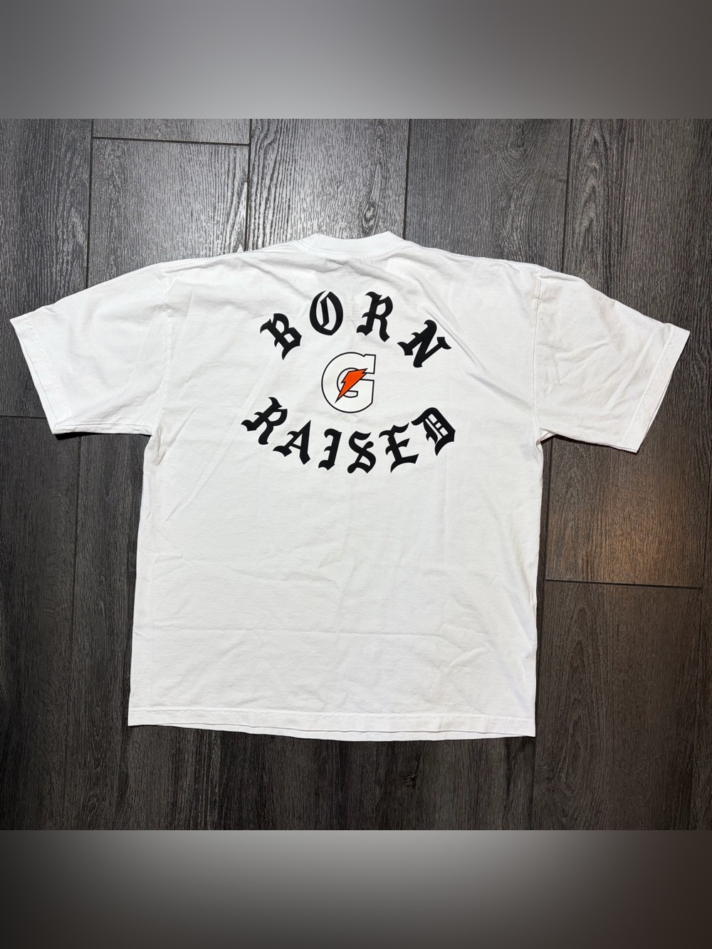 Born X Raised + Gatorade Rocker T-Shirt White Men’s Size Large